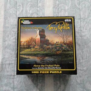 Terry Redlin, Above the Fruited Plain, 1000-piece jigsaw puzzle, 20" x 27"